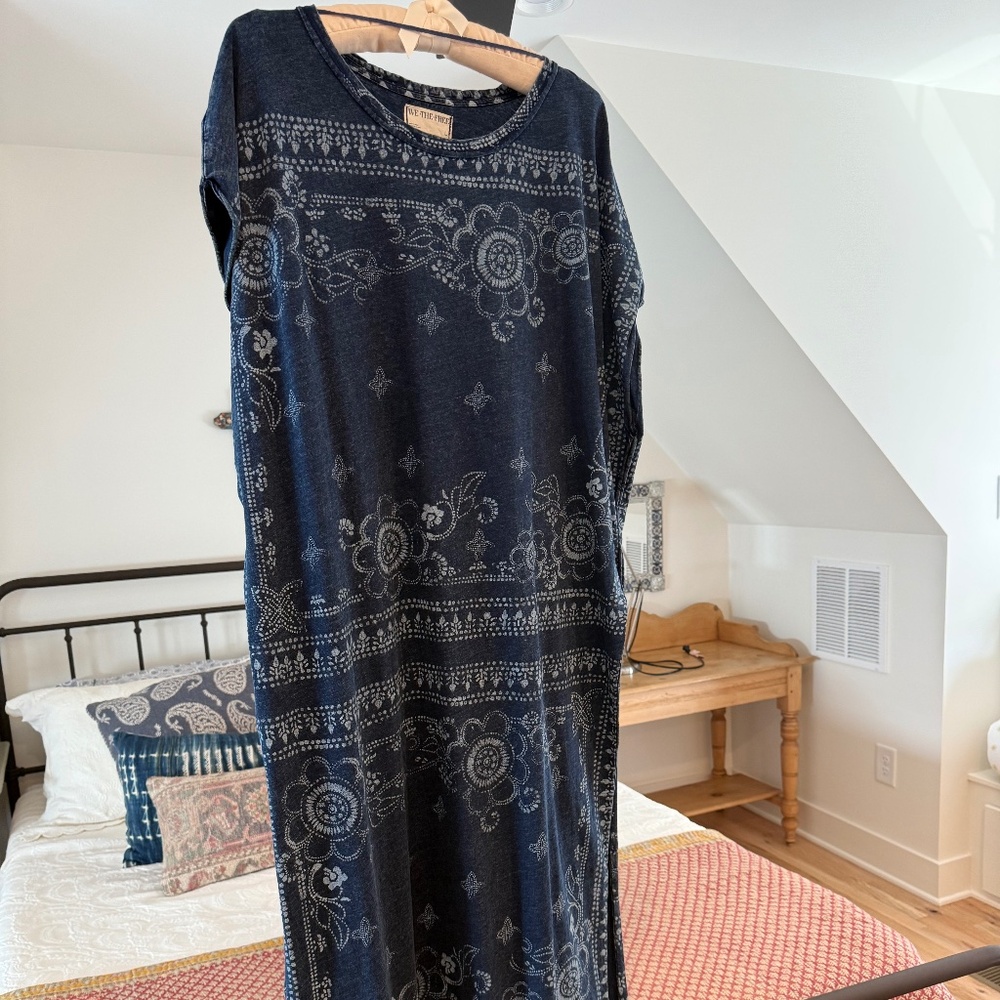 We the Free Indie Maxi Tee Top Cotton L